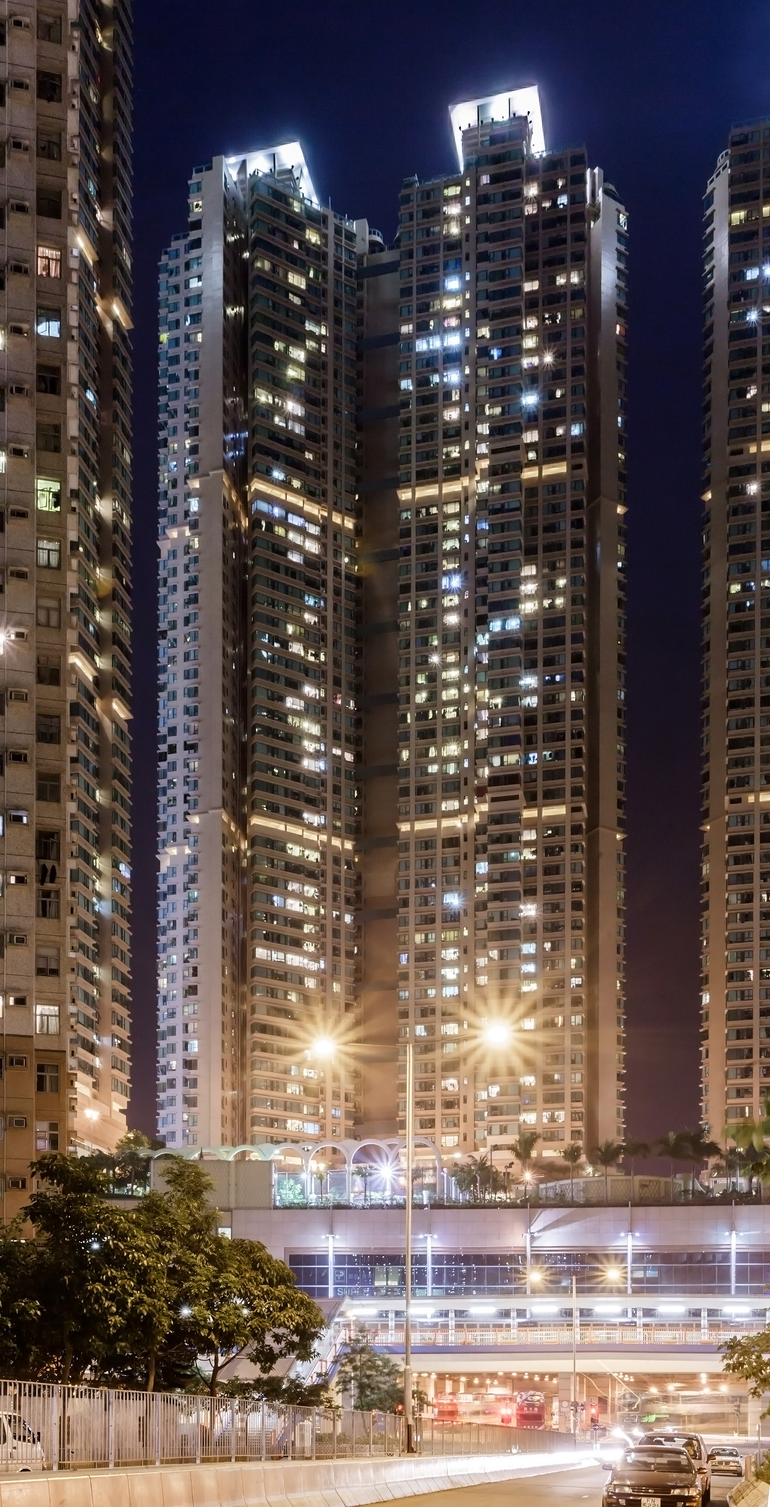 Island Resort Towers 8 & 9, Hong Kong - View from the south. © Mathias Beinling